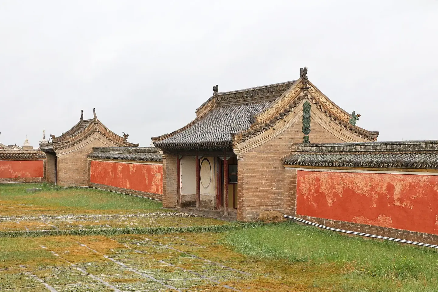 The stupa wall of Erdene Zuu monastery at Karakorum